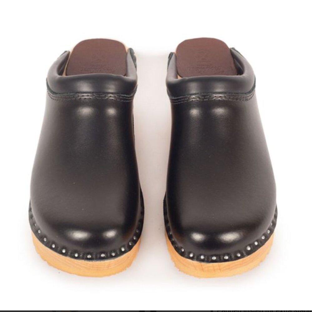 Troentorp Rembrandt Black Clogs, Women's size 39 (US Women’s 8.5/9 / Men’s 6) - Picture 14 of 15